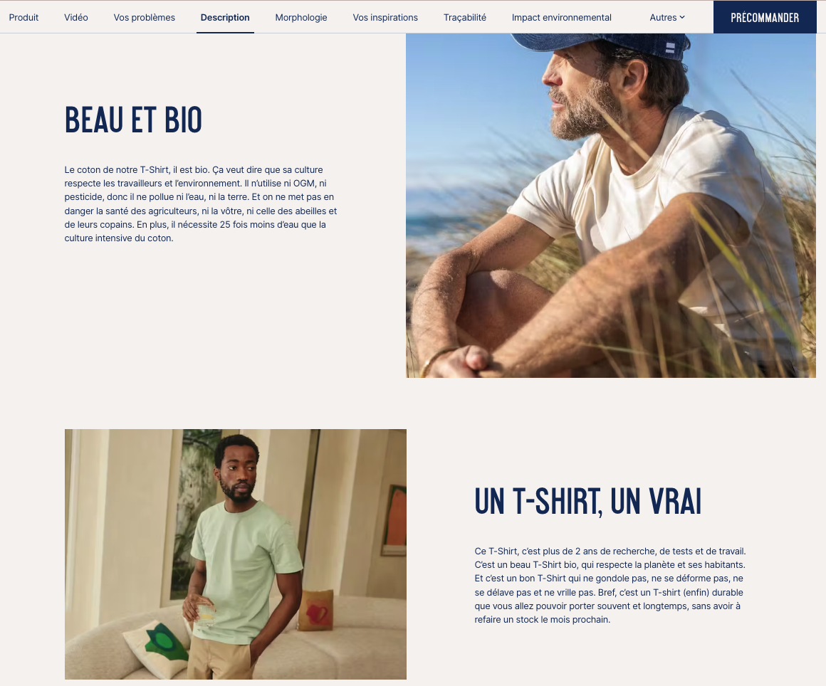Savoir faire fiche produit