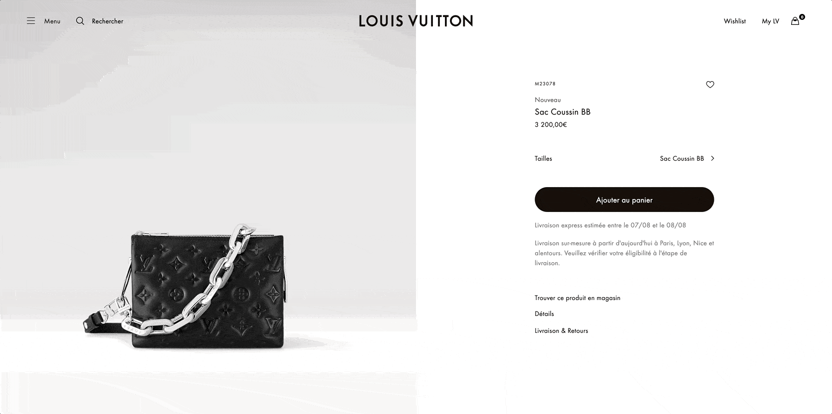 Ne pas perdre de vue les fonctionnalités d'achat